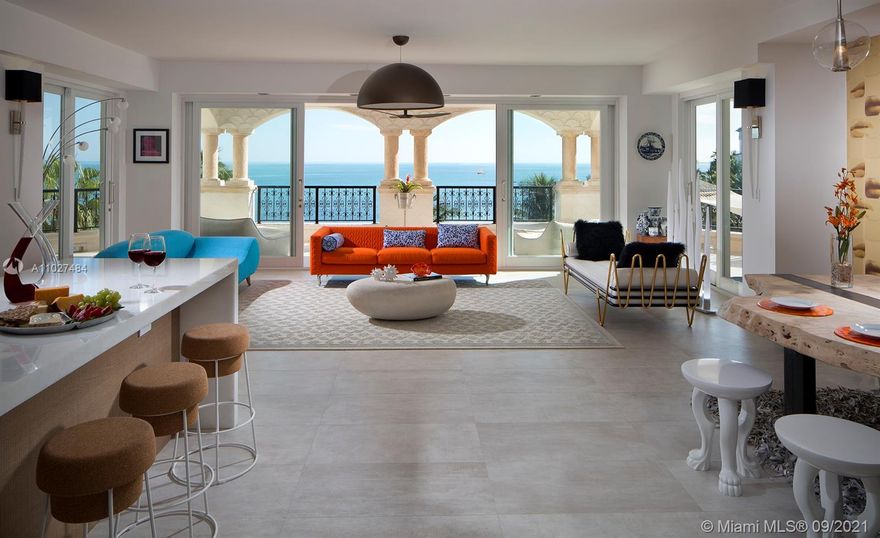 Oceanside private beach view, european style modern renovation top to bottom best of the best. Listen to the waves crash while laying in one of the two oceanview bedrooms with a third bedroom in the rear of the unit. Private elevator big parking spaces. Apartment featured in Modern luxury magazine for excellence in design.