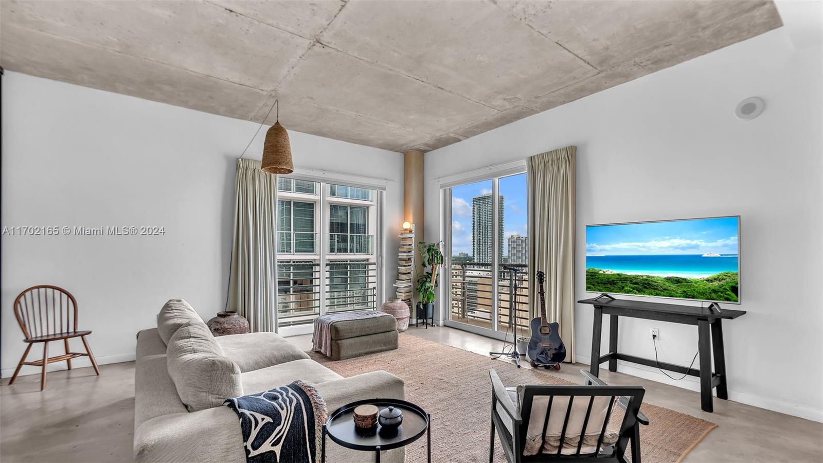 This 2-bedroom, 2-bathroom condo is a gem in the heart of Downtown Miami! Located high above the city, it offers stunning skyline views, that will take your breath away. Inside, you’ll find a bright and airy living space, a modern kitchen, and cozy bedrooms perfect for relaxing after a long day. Step out onto your private balcony and soak in the energy of the city below. With great dining, shopping, and entertainment just steps away, this is the perfect spot to call home. Don’t wait, schedule a tour today!
