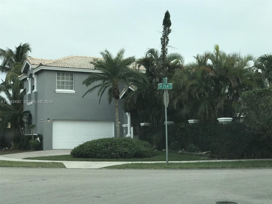 Welcome to this well-maintained 4 bedrooms 3 baths corner home located in the heart of West Kendall. This property offers a functional layout with generous living spaces, perfect for everyday living and entertaining. The home features a bright interior with ample natural light, spacious bedrooms, and a comfortable flow throughout. 

Enjoy a private back yard ideal for gatherings, pool, barbecues or simply relaxing after a long day. The property also includes a convenient 2 car garage and low-maintenance surroundings. 

Centrally located near top -rated schools, shopping centers, restaurants, parks and major roadways. In addition, the property is Move-In ready and competitively price, this home delivers comfort, location, and potential. Call me today for a private showing and see why this property stands out in today's market.