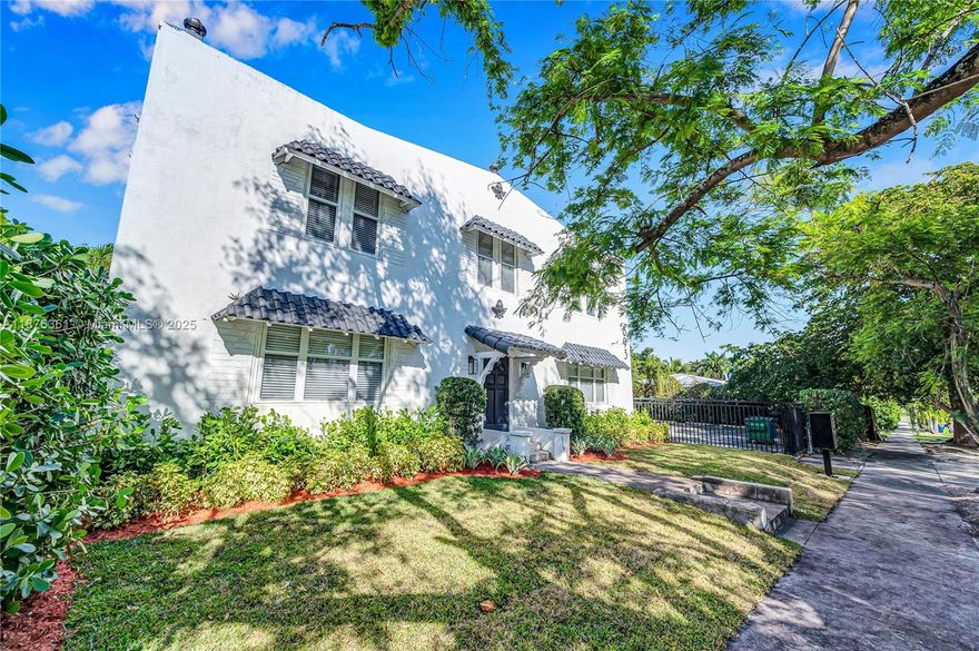 This boutique multifamily property in Miami’s Shorecrest neighborhood blends historic MiMo/Art Deco charm with modern renovations completed in 2024. The community features two 2-bed/1-bath units, one 1-bed/1-bath unit, and a studio, all with upgraded kitchens, bathrooms, and flooring. In-unit washer/dryers provide added convenience, while residents enjoy a private gated parking lot and a newly designed lounge/office area, ideal for work or social gatherings. Thoughtful updates and sought-after amenities position the property to achieve premium rental rates and offer long-term value for investors.