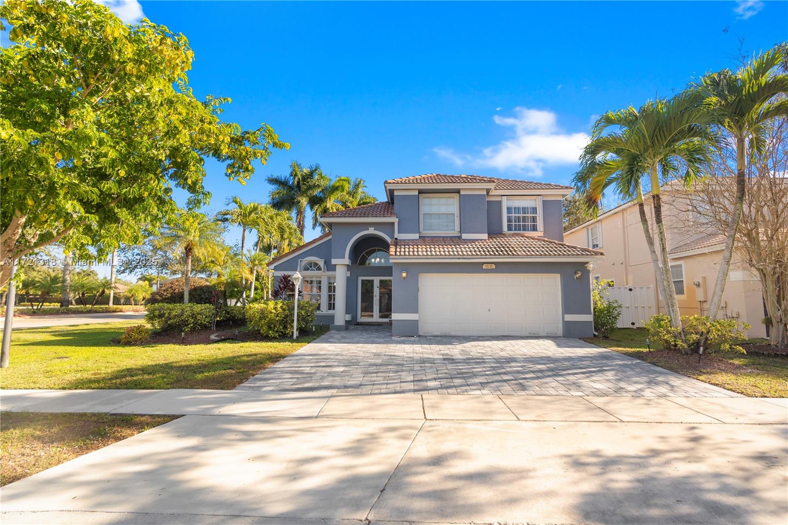 Completely remodeled 4-bedroom, 2.5-bathroom pool home located in the exclusive gated community of Pembroke Falls. The home features an open layout with high ceilings, beautiful kitchen with quartz countertops. Luxurious master suite on the first floor with a walk-in closet and spa-like bathroom. Enjoy peace of mind with a beautiful impact front door along with accordion shutters throughout the home. The garage has been converted into an additional living space that is being used as an office. Pembroke Falls has a resort-style clubhouse with a heated pool, spa, gym, tennis courts, basketball court, ballroom, children's playground, 24-hour manned security with many clubhouse classes and activities. HOA fees include cable, internet, and alarm monitoring. Schedule your private showing today!