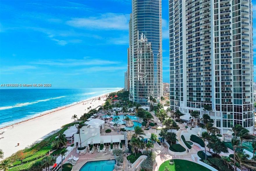 Available from June 1st - October 31,2026. Spacious modern 2 Bedroom 2.5 Baths with 1, 600 sf. It offers incredible, unobstructed view of the ocean, beach, and south view all the way to Bal Harbour. The Trump Palace is an exclusive, luxury private residence directly on beautiful Sunny Isles Beach. This modern, fully furnished condo has ocean views from every room. 10-foot ceilings. New marble floors. Eat in kitchen. Dining room table sits 6. New LG washer and dryer ensuite laundry, 70, 4k oled tv, free wi-fi, free office business centre with computer and printer and coffee room lounge. The Trump Palace exclusive use amenities include: free valet parking 24-hr security lobby concierge, 24-hr gated security guard 3 swimming pools, hot tubs -free towel service on the beach and by the pool.