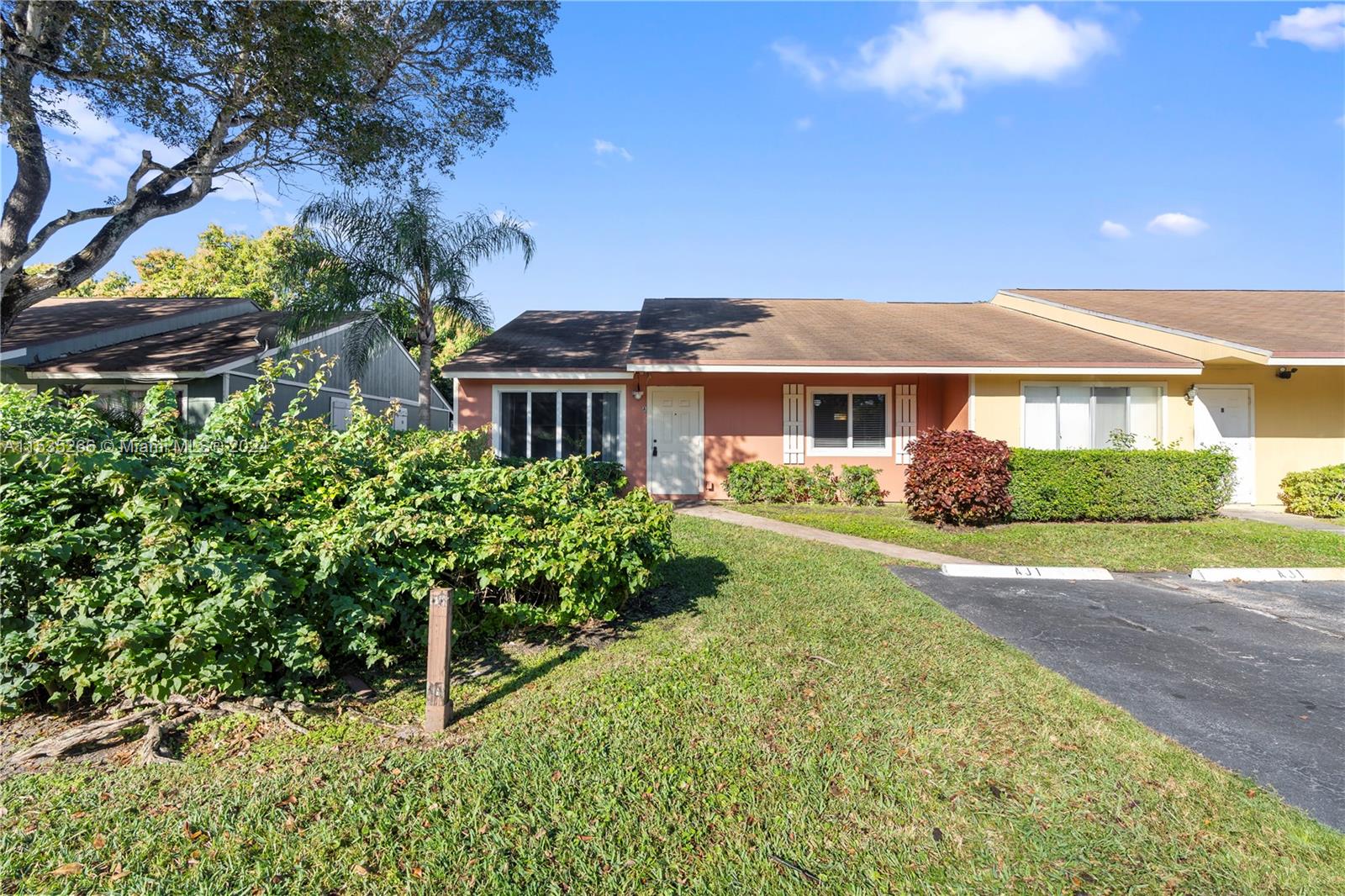 Charming and well maintained 3 bedrooms, 2 bathrooms corner villa in the Forest Glen community in West Palm Beach! The unit features impact windows and doors and is tiled throughout. A lovely eat-in kitchen features stainless steel appliances and a sliding door to walk out to the fenced and private backyard. The exterior walls have been protected with Fiber Cement Cedarmill panel siding installed in 2015. Per the manufacturer, this allows the exterior to withstand high heat, humidity, moisture, etc.  Holds up to harsh weather conditions! This is an amazing unit at an amazing price!  This will not last! Do not miss this amazing opportunity!