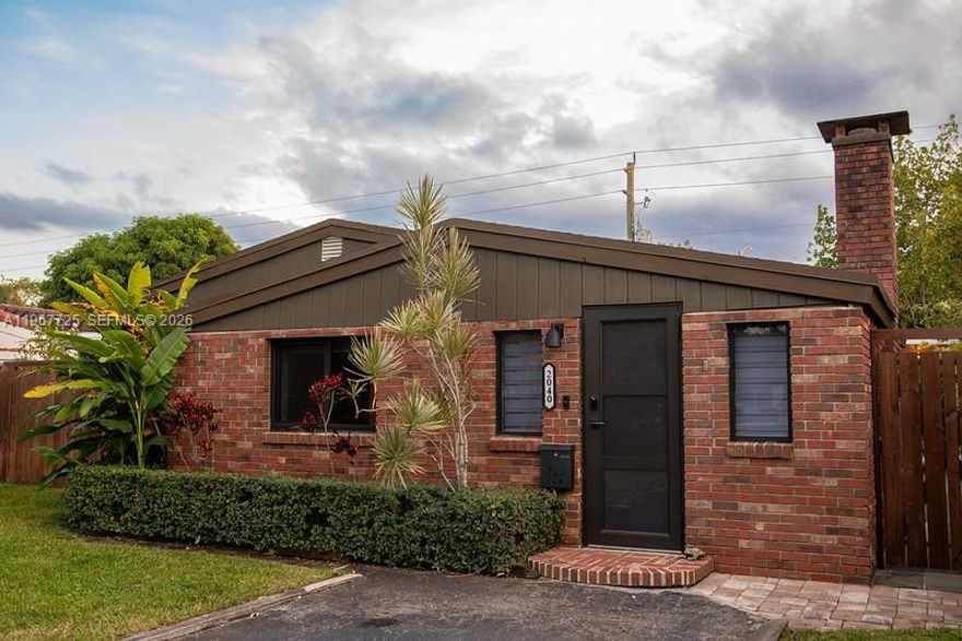 Welcome to your dream home in North Miami Beach! This charming single family home boasts 2 bedrooms, 1 bathroom, stainless steel appliances, and beautiful tile flooring throughout. Recently remodeled with new impact windows, this home is not only stylish but also safe and secure. Cozy up by the fireplace on cool evenings or take a short stroll to the beach for some fun in the sun. The remodeled bathroom and fresh paint make this home move-in ready and perfect for creating lasting memories. Don't miss out on this opportunity to own a piece of paradise in North Miami Beach!