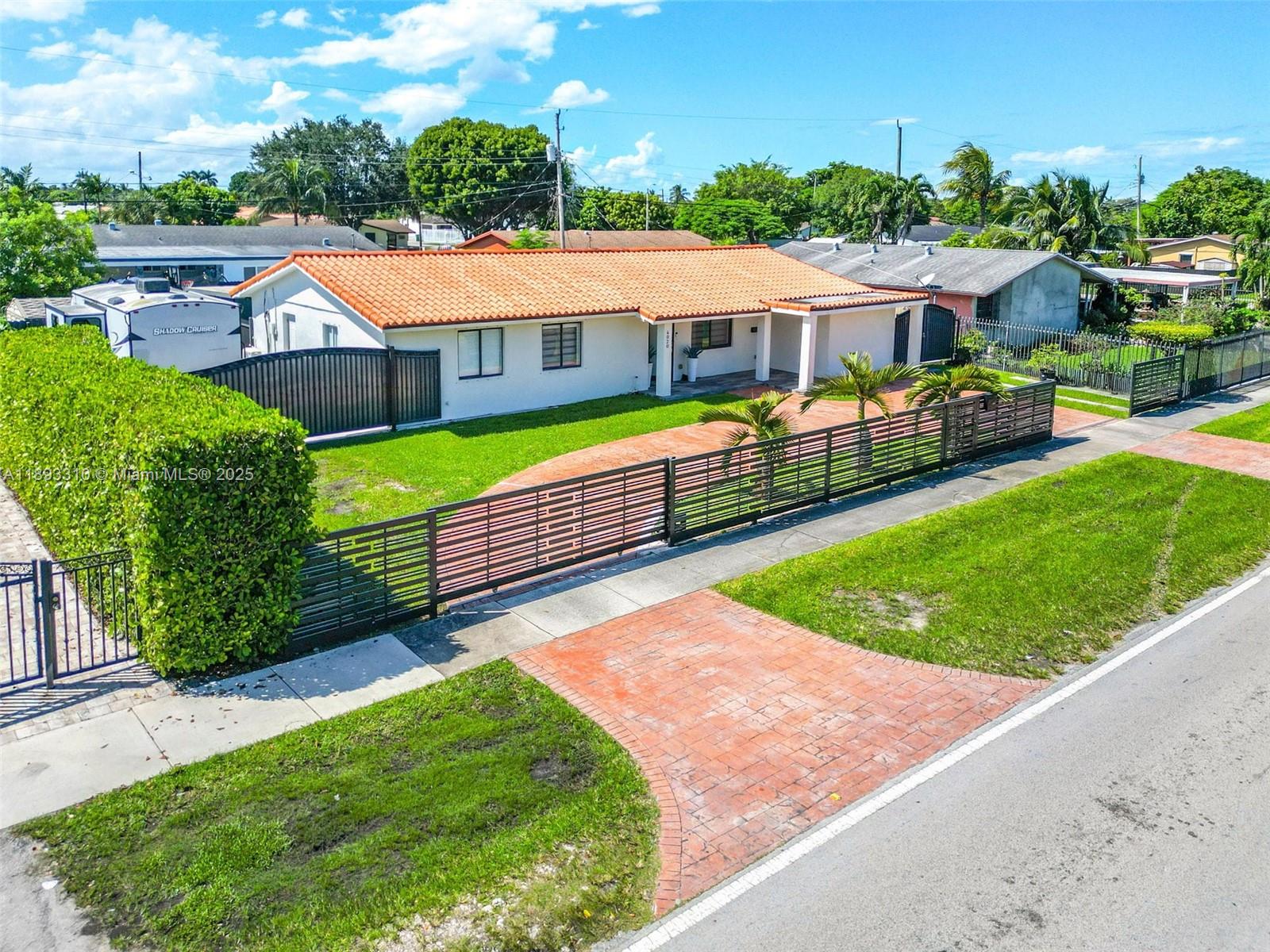Stunning Tastefully Remodeled 4-Bedroom, 3-Bathroom Home. This beautifully renovated home offers ample space for comfortable living and entertaining. Large, open floor plan w/ modern finishes throughout, the property includes a brand-new kitchen with top-of-the-line appliances. Expansive backyard with a huge, covered patio and a fantastic outdoor kitchen including a two-door refrigerator, oven, dishwasher and plenty of counter space.—ideal for hosting friends and family. Private gazebo and a oversized front porch, perfect for morning coffee or evening sunsets. The home is fully fenced for privacy and security, providing a serene space for pets or kids to play. Don’t miss the opportunity to make this exceptional home yours!