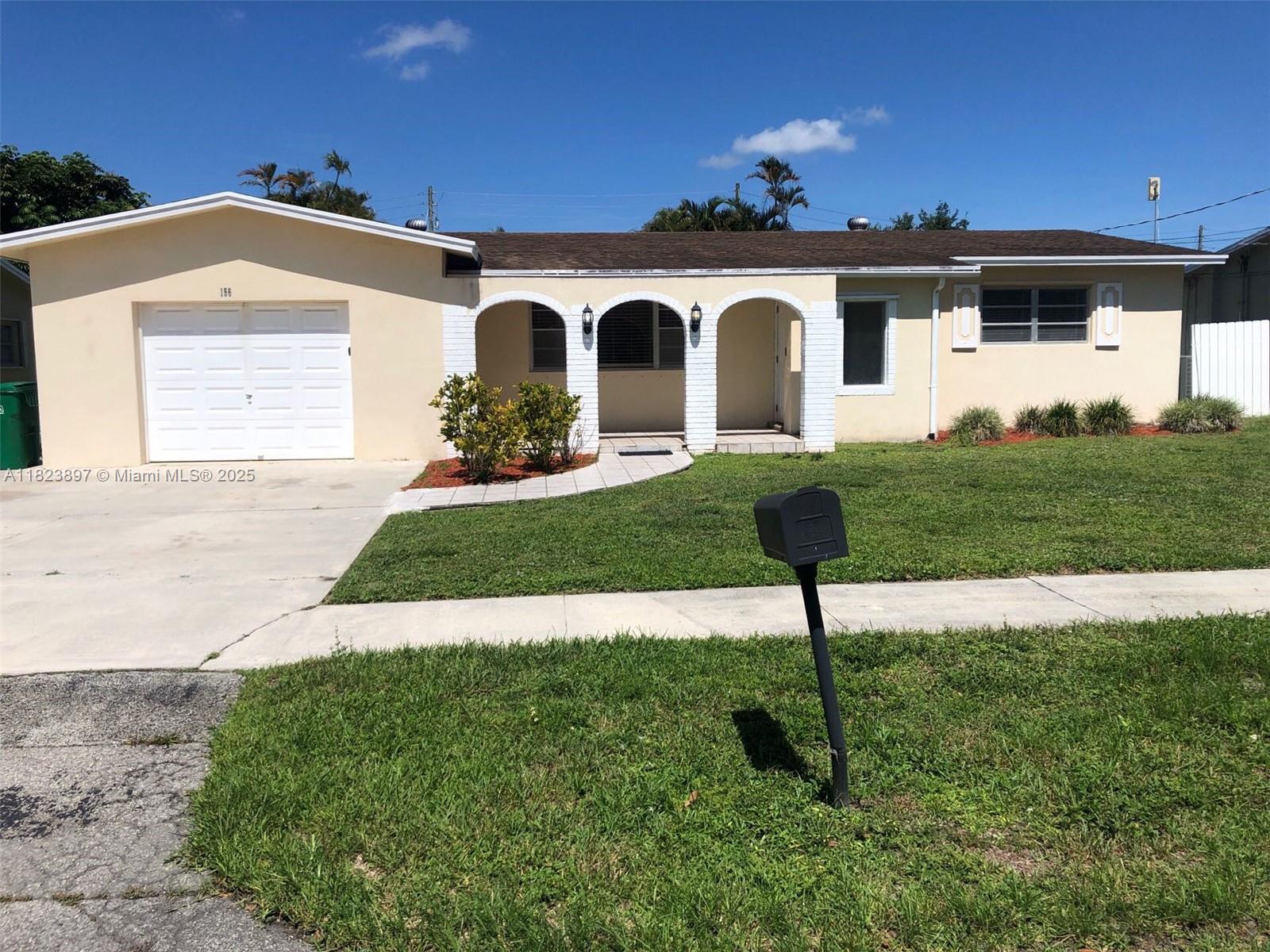 Property for Sale at 156 Sw 126th Ave, Plantation, Miami-Dade County, Florida - Bedrooms: 3 
Bathrooms: 2  - $705,000