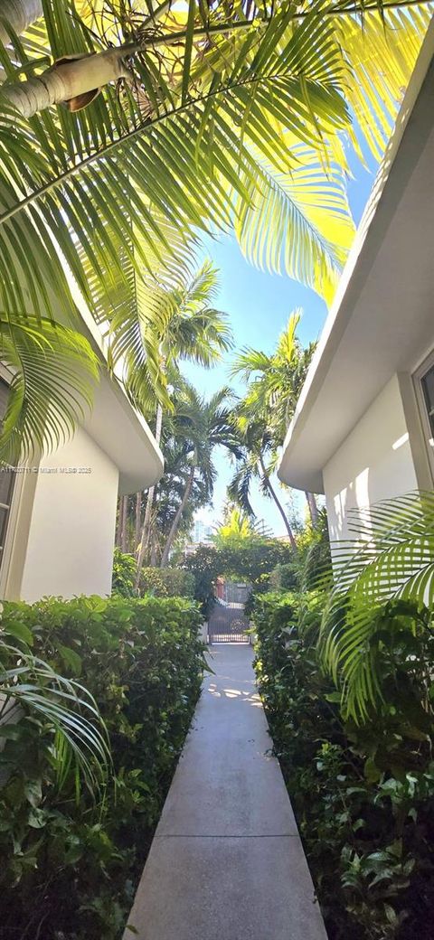 A home in Miami Beach