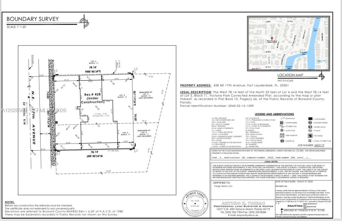 VICTORIA PARK CORR AMEN P - Residential