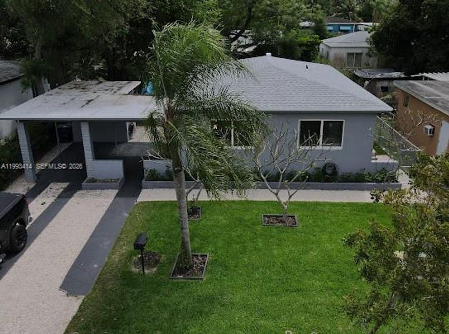 Ready to call this HOME! New roof, impact windows, and doors installed Dec. 2025 with permit. Beautiful home located in a prime area just minutes away from beaches, shopping, malls, and major expressways. Come and see for yourself.