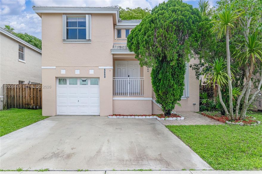 Now Available in CORAL BAY! Come see this charming Home consisting of 3 bedrooms, 2.5 bath, 1,384(sqft), -clean  residence with a spacious layout and great back yard! This is the perfect home for those looking for space and best of it’s move in ready. Property is being sold “as-is” with right to inspect. It is the buyers and buyer’s agent responsibility to verify all room measurements, utilities info, lot size, schools zoning, building addition permits, building materials, along with all property information in this listing. All room measurements and dimensions are estimates.