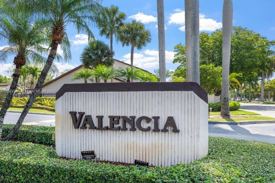 Spacious townhouse in the desirable  Valencia gated community - the Heart of Kendall.  Completely updated - including a professional grade garage conversion - this home offers 4 bedrooms with 3 full baths.  NEW roof.  Impact windows and doors.  One-of-a-kind custom made patio dining table seats sixteen with built-in teppanyaki grill.  One-of-a-kind power retractable covered patio.  Custom made entertainment center and pantry included.  Oversized driveway for 6 cars pilus ample guest parking. Move-in ready to a warm home with unexcelled entertainment features.  A very well managed community wish a LOW $171.88 HOA fee which covers Pool, lawn care, security gate, exterior painting, road maintenance and more.