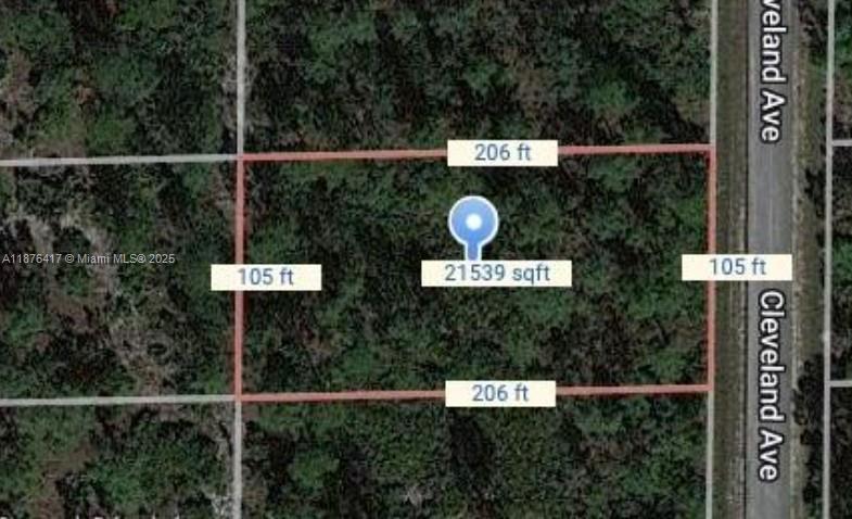 1/2 Acre on Cleveland Ave!