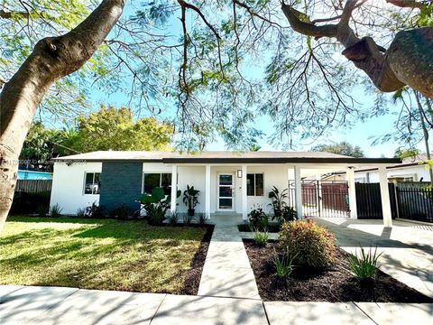 A home in Miami