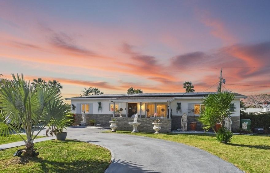 Are you looking for your dream home in the heart of Cutler Bay. This stunning, single-family residence boasts an array of modern updates and luxurious features, making it the perfect place to call home. This property does not have an HOA and features a beautifully updated interior with meticulous attention to detail. Key updates include a brand-new roof, new impact windows, and a newer air conditioning system. The home is appointed with new flooring throughout, and the bathrooms have been elegantly remodeled with modern fixtures and finishes. The large yard offers ample room for a pool, truck, and boat. The home's actual square footage is larger than what is stated on the tax roll, and no flood insurance is required. There is also income potential with a minor investment. 
Don't miss this opportunity to own a beautifully updated home. Please call or text the listing agent for an appointment.