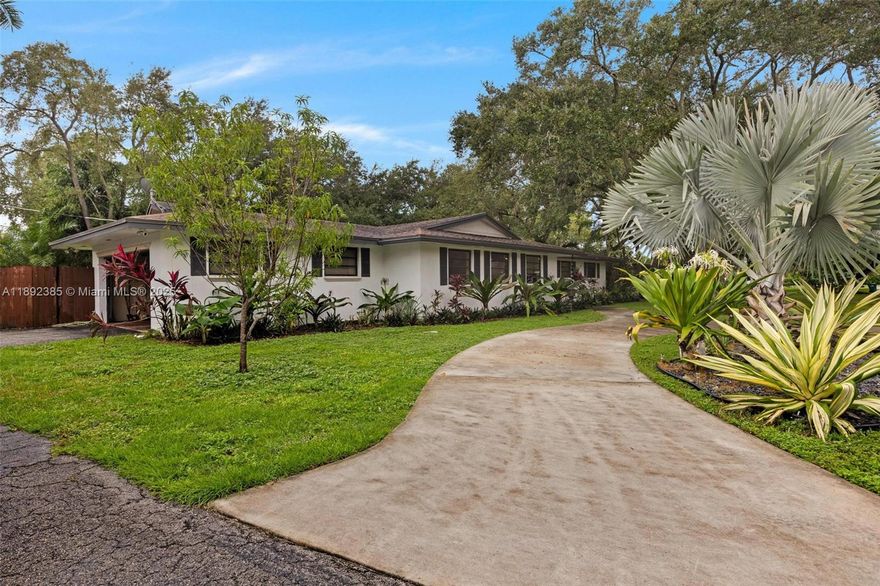 Discover this inviting 4-bedroom, 2-bathroom pool home in the heart of Palmetto Bay! Ideally located on a quiet street in a family-friendly neighborhood, this home offers the perfect blend of comfort, space, and South Florida charm. Enjoy a traditional layout with a kitchen featuring granite countertops and stainless-steel appliances, a two-car garage, and a primary suite with a convenient home office area. Step outside to your private tropical oasis with a covered patio, pool, and lush trees — perfect for entertaining or relaxing weekends. There’s room to expand and make it your own! Close to top-rated schools, Coral Reef Park, and local shops. Lovingly maintained and priced to sell — your perfect Palmetto Bay lifestyle starts here!