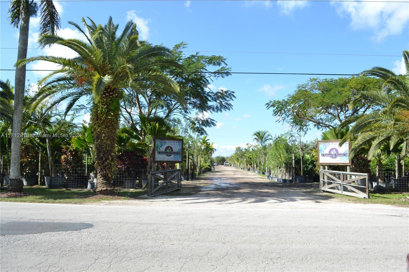 10 acre plant nursery with 330ft of frontage on paved SW 207th Avenue, south of SW 224th Street. Plant inventory included in sale and available upon request. Fully functional nursery operation in place for many years. This is part of a 12.5 acre plant nursery where the main office with 2.5 acres located on Redland Road just north of SW 264th Street. The entire 12.5 acre listing is listed under MLS#A11713277. Nursery equipment available at additional cost. Business is available for sale at additional cost if buyer would like to continue with the same business name. Excellent location just minutes from Kendall and Homestead. Property is fenced and completely irrigated with a propane irrigation pump. Small office on site. This is a buildable site as per zoning regulations. Great opportunity!