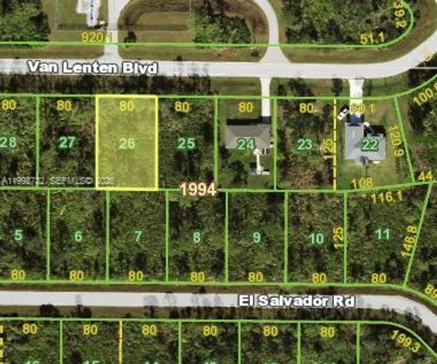 Excellent opportunity to own a buildable residential lot in Port Charlotte, with access to a larger portfolio of opportunities in the immediate area. This property is one of 48 available lots, giving buyers the ability to select individual parcels or secure multiple sites for development or investment.
Lots are priced to sell and can be purchased individually or as part of a package. Opportunities like this—where multiple buildable lots are available in one area—are increasingly rare.