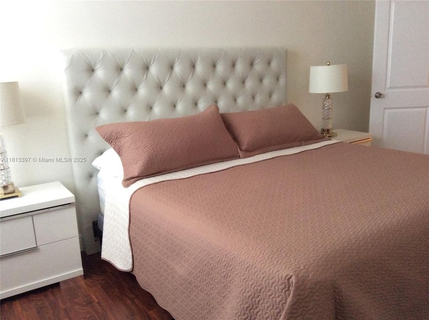 Cornert Unit - 2 bedrooms 2 baths,  1190 SF apartment in Decoplage Condominium . One folio according to public records, however,  these are 2 apartments in one.  1 apartment  is a 1 bedroom /1 bath, walk in closet, big living room area with open kitchen and the second apartment is a studio with kitchen and bathroom. You can rent, both together or separated as they have separated entrance. Very flexible rental opportunities in this property. 30 days minimum rental lease allowed. This condominium has great common areas, big lobby area, heated pool, state of the art gym, exit to the beach, beach service, bike room, receiving/ delivery entrance .
Owner very motivated will consider all offers. One parking space. No balcony. Corner unit with views of Collins Ave and Lincoln Road.