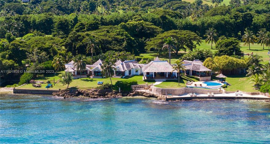 This magnificent waterfront property situated in Tryall Beach Club has over 300 ft. of expansive, glistening Bay views from any terrace in this beautiful home! Gentle breezes flood the spacious rooms, each with its own ensuite bathroom. There are many areas in which you can relax, both indoors and out. No detail has been spared. The home is offered for sale fully furnished. Club membership is mandatory and the amenities are numerous...world class golf, tennis, a beautiful beach club and restaurant. A Great House where residents and guests can enjoy afternoon tea overlooking the brilliant Caribbean Sea. Tryall Beach Club is approximately 20 minutes drive from Montego Bay Airport making it a very easy commute! Come see one of the best resorts and homes that Jamaica has to offer!