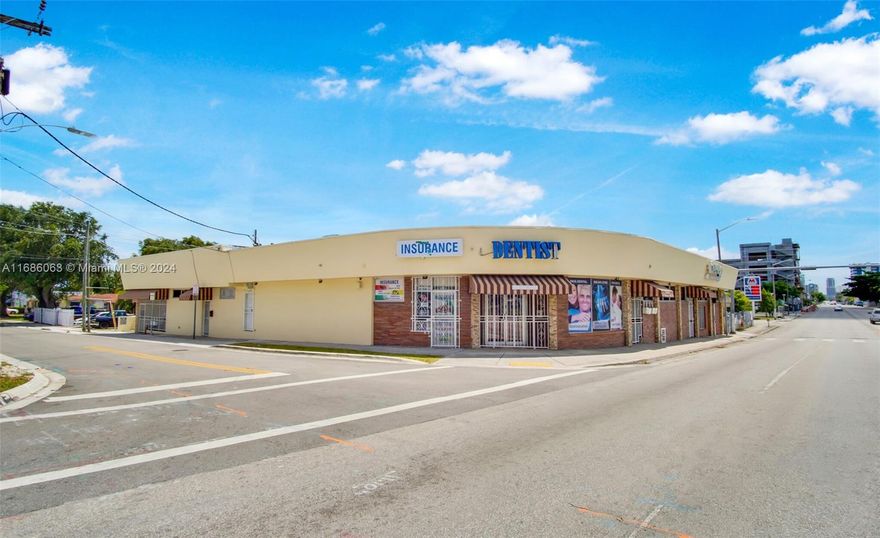This property is a turn key medical center facility, clinic or HMO. Also This property is ideal for an investor looking to build a high rise building. This location is excellent with a great potential for future development. The property is located in Little Havana directly on NW 7th Street from 21 Ave to 21 Ct. Facility occupies the whole corner block with 50 parking spaces. Right in the heart of Miami, the property is located just west of the Downtown Miami Business District and the Brickell financial district. Jackson Memorial Hospital and the University of Miami Hospital are located nearby as well as the new Miami Marlin's stadium. Easy to show. Call listing agent.