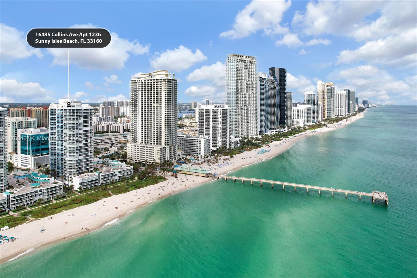 Photo 1 of 16485 Collins Ave 1236, Sunny Isles Beach, Florida, $7,500, Web #: 11768467