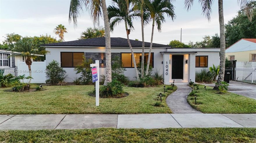 This isn’t just a house, it’s a home! Beautifully remodeled 3BR/2BA with new roof, AC, bathrooms, and a stunning kitchen, ready for you to move in. The large backyard offers endless possibilities, add a pool, pergola, or fire pit and make it your own. Nestled on a calm street in an up-and-coming neighborhood, just 15 minutes from Aventura Mall and 20 minutes from the beach. Best of all? A fully updated home at a price per sq. ft. lower than comparable recent sales. An incredible value!