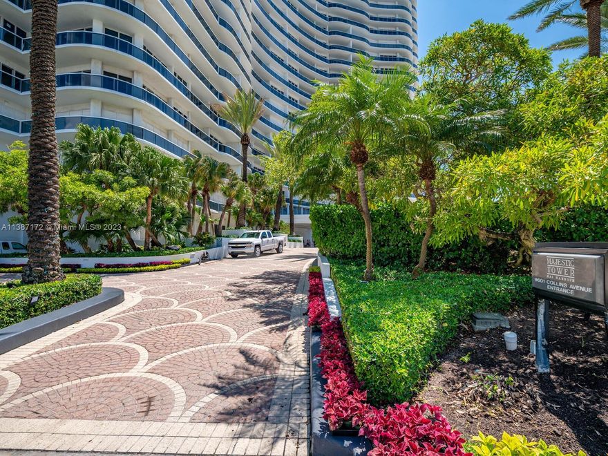 Majestic Tower at Bal Harbour. This is the ultimate luxury condominium residence with the best location, directly across the street from the famous Bal Harbour Shops. This 2430 sq ft unit was totally renovated with exquisite taste.  Offering an uncluttered SE panoramic exposure of the ocean and beach with perfect picture views of SoBe, intracoastal and city views.  This residence, with private elevator opening directly to the apt. is a true 3 bedroom 3 1/2  bath unit.  Gourmet open style kitchen done in white lacquer boasts ocean views. complete wrap around terrace encompasses this one-of-a-kind corner unit. Featuring 5 star amenities, 24/7 security, concierge, Valet, staffed fully equipped gym, Spas with massage, Private restaurant, Pool, & Beach Service, tennis and Basketball court.