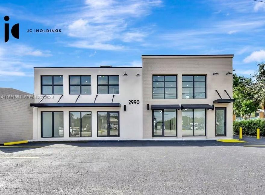 Fully renovated 6,234 SF mixed-use commercial asset designed for both investors and owner-occupants modern, flexible, and positioned in one of Broward County’s most connected business corridors. Minutes from Fort Lauderdale–Hollywood International Airport, Port Everglades, I-95, and US-1, the property benefits from exceptional access, visibility, and daily traffic that consistently attracts quality tenancy.
The building has been upgraded throughout, featuring a new roof, impact windows and doors, commercial-grade A/C systems, and high-end interior and exterior finishes creating a true turnkey environment with a clean, contemporary presence ideal for professional, medical, wellness, or retail users.
For investors, the asset delivers an in-place cap rate of approximately 6.1% with additional upside through lease optimization and rent growth. The property is configured into four retail/office suites supported by 16 on-site parking spaces, providing diversified income and operational flexibility in a high-demand submarket.
For owner-users, establish your headquarters while your property works for you occupy one suite and lease the remaining spaces to offset operating costs and build equity in a modern, income-producing asset.
A rare combination of location, condition, and cash flow, 2990 Griffin Road stands as a strategic acquisition for those seeking both immediate performance and long-term value in South Florida’s thriving commercial landscape.