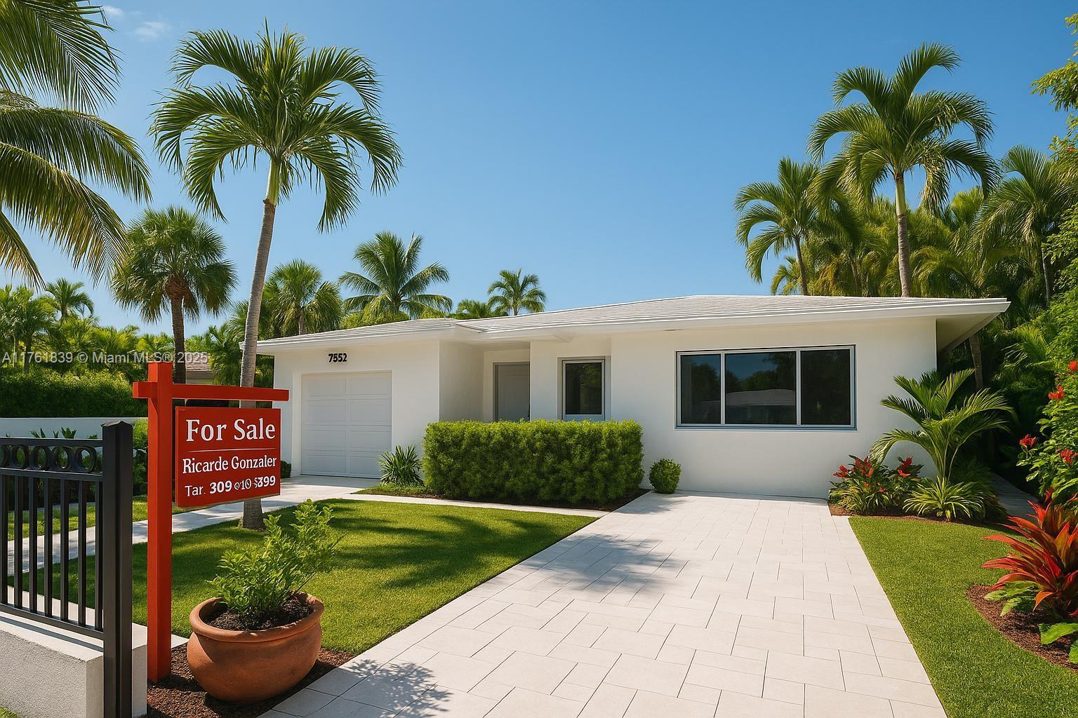 Property for Sale at 7557 Mutiny Ave, North Bay Village, Miami-Dade County, Florida - Bedrooms: 3 
Bathrooms: 3  - $1,299,000