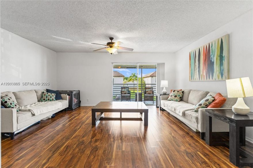 Tucked inside a quiet, tree-lined community with a single entrance, this condo offers a rare sense of privacy, security, and everyday tranquility—while keeping you just minutes from everything you need. Step inside and immediately feel the difference. Natural light pours through dramatic floor-to-ceiling windows, creating a bright, open atmosphere that feels both inviting and uplifting. The renovated kitchen serves as the heart of the home—perfect for entertaining, unwinding after a long day, or enjoying your morning coffee in a fresh, modern space. Warm wood flooring flows throughout, adding comfort and continuity, while your private balcony offers additional storage —ideal for quiet moments or fresh air without leaving home. Beyond the unit itself, the lifestyle is where this property truly shines. The community’s peaceful setting is perfect for evening walks, morning routines, and enjoying a sense of security that’s increasingly hard to find. When you're ready to step out, you're just minutes from the Turnpike, 441, and a wide variety of shopping, dining, and everyday conveniences. This is more than a condo—it’s a low-maintenance lifestyle designed for comfort. Conveniently located with Walmart and other major retailers across the street, banks, restaurants, schools, medical clinics, pharmacies within walking distance. Association requirements  Minimum credit score of 650+ Debt-to-income ratio under 40%, 3 months of maintenance held in escrow upon approval.