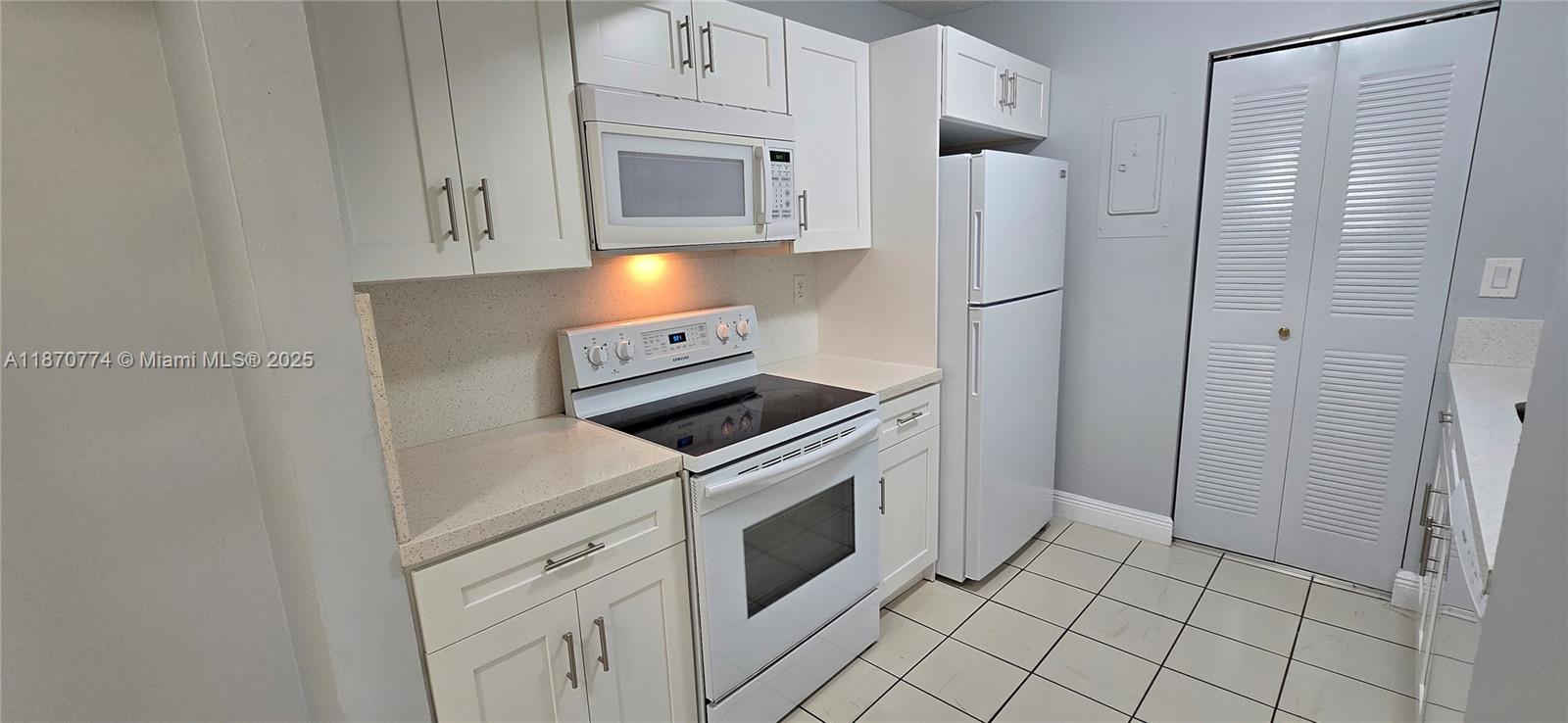 LOW HOA. Spacious and remodeled 2 bedroom, 1.5 bath apartment in a quiet gated community. Features in unit laundry, walk in closet, private balcony. New A/C unit and water heater. ready to move in. Great Investment opportunity. can be rented for $2500. Just minutes away from turnpike, 836, International and dolphin mall. Enjoy secure, convenient living in a peaceful setting