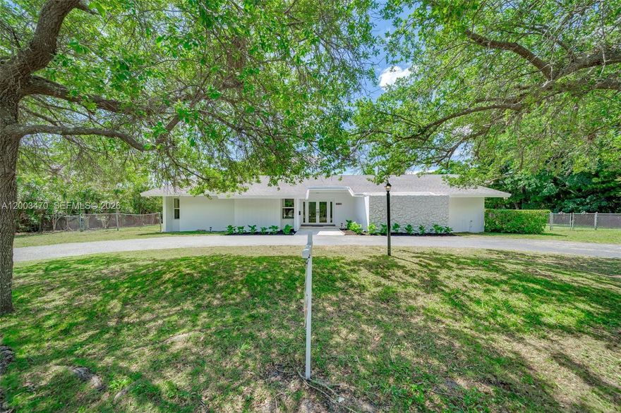 Located in the highly sought-after Village of Pinecrest, 13100 SW 81st Ave presents a rare opportunity to secure a spacious property in one of Miami’s most prestigious residential communities.
Surrounded by lush landscaping and mature trees, this residence offers a private and serene setting with exceptional potential to personalize, renovate, or create your dream estate. The home has been freshly painted inside and out, delivering a clean, move-in-ready canvas. Recent upgrades include updated flooring, a renovated cabana bathroom, new stove, gas heater and dryer, full impact windows and doors, and a 2025 AC unit.
Designed with an open-concept layout, the home features expansive living areas filled with natural light, creating a seamless flow ideal for both everyday living and entertaining.
The oversized lot provides ample space to design a custom outdoor oasis, expanding living areas, or enhancing landscaping, making it highly appealing for both end users and investors.
Ideally located near top-rated schools including Palmetto Senior High, as well as premier dining, shopping, and major roadways, this property offers a perfect balance of privacy, convenience, and long-term value.
Properties offering this combination of location, condition, and potential in Pinecrest are increasingly rare.
Immediate showings available. This is a limited opportunity.