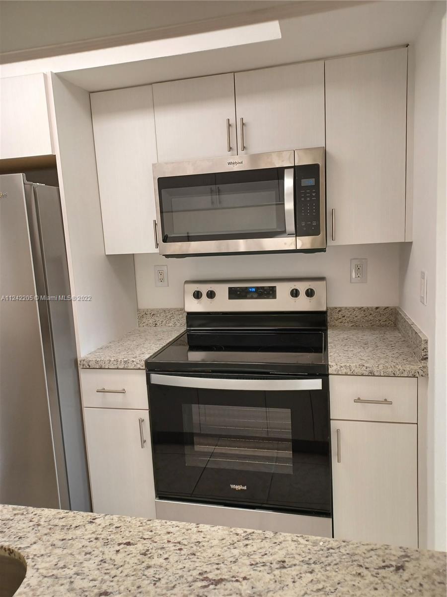 Spacious 2-bedrooms,2 bathrooms,Tile floors (No carpet), new kitchen with granite counter tops, and new vanities. Brand-new stainless-steel appliances. 2 balconies, and 2 parking spaces assigned plus guest parking. Washer and dryer inside the unit. Gated community with 2 pools and playground. Excellent location close to restaurants, shopping centers and supermarkets. Very close to Baptist Hospital, Target, Walmart, Publix, and Sedanos. 20 mins to Miami Zoo and 33 mins to Miami Airport.No pets allowed as per landlord. Association approval required.Community pool. Gated Community. Any questions please call or text listing agent.For showings call listing agent. Tenant occupied.