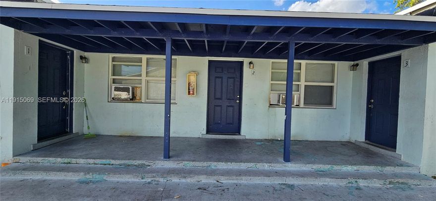 EXCEPTIONAL INVESTMENT OPPORTUNITY!
TRIPLEX: Turnkey renovated: Each Unit: 2 bed, 1 bath, Eat in Kitchen, living room/dining room, air conditioned, HIGH TECH New Roof, Fully Rented, Parking, In the heart of West Palm Beach, 5-10 min to beaches, shopping, schools
Call Now: water and electric meters (tenants pay own utilities). SEE BROKER REMARKS.