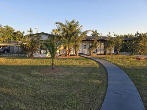 A home in Miami