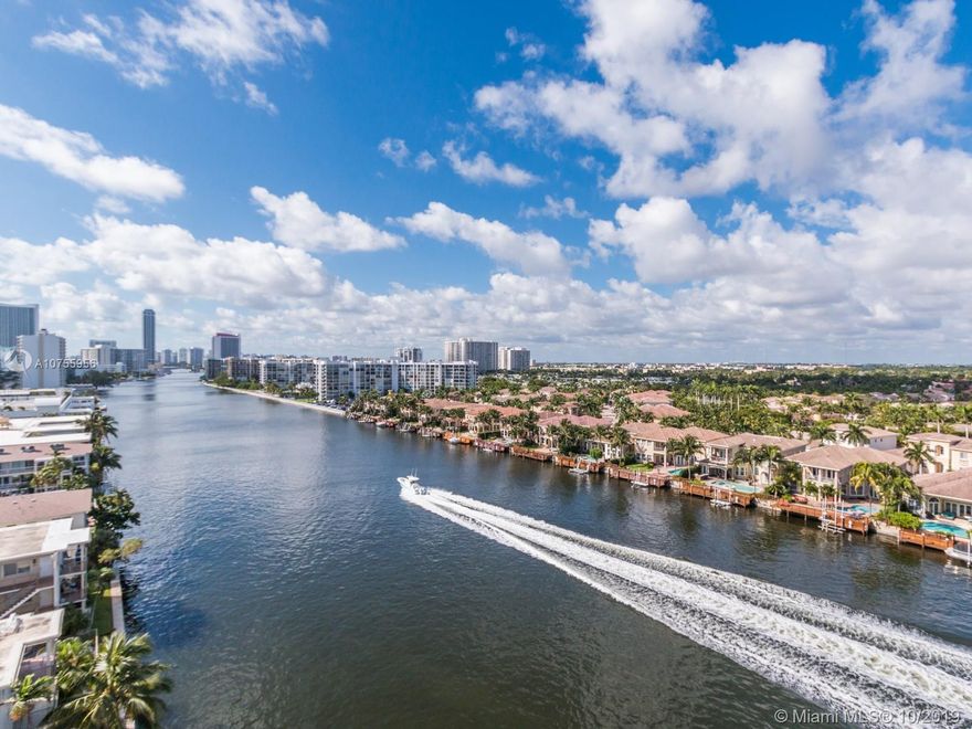 Priced just right! MOVE IN READY!!! Expect to Be Impressed!! DO NOT MISS THIS OPPORTUNITY to own an attractively updated & spacious 2 bed/2 bath corner unit W/huge closet space, Ideally located in sought after Hollywood Beach. Open kitchen SS GE Profile appliances, all wood cabinetry & gorgeous granite counter tops. Enjoy gorgeous sunsets as you dine outside on your large balcony overlooking a panoramic view of the S. FL Intercoastal Waterway. Close to all of the action on the famous Hollywood Broadwalk. Italian ceramic tile floors throughout, tankless water heater, entire home wired for cable & HBO, gym,sauna, sparkling pool, 1 covered parking spot. Security, 40 Year certification completed & paid for. At this price, this fantastic home won't last. Come check it out today! SOLD FURNISHED