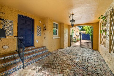 A home in Coral Gables