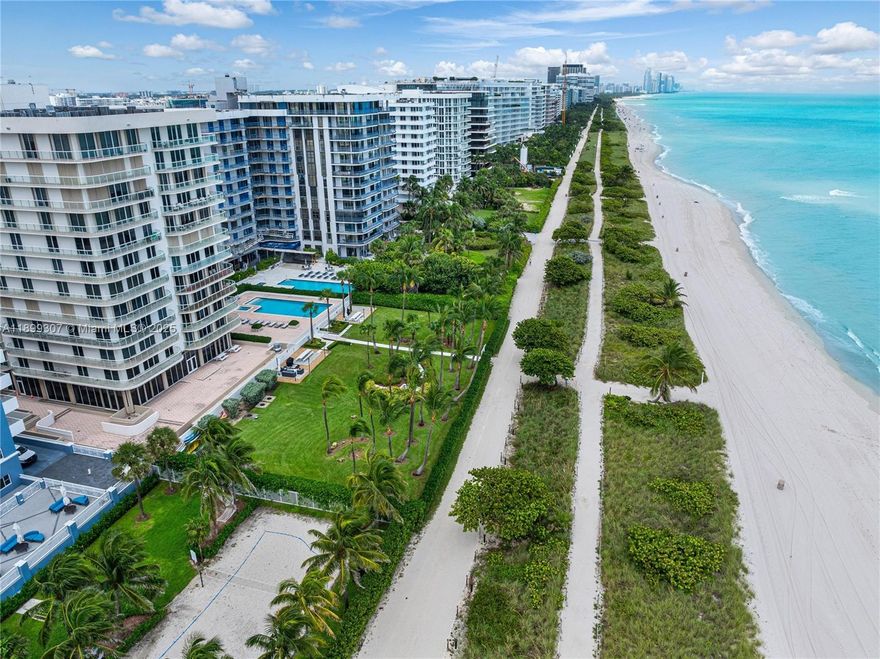 Discover the immense potential of this rare corner unit residence at 8900 Collins Avenue. Awaiting your custom upgrades and design, this home offers an incredible investment opportunity in the highly sought-after Surfside market, a quaint and charming retreat known for luxury development.  Live just steps from the beach and enjoy the benefits of a soundly maintained building with fully funded reserves. Convenient covered parking, in-unit laundry, and great A-rated schools. Currently leased month to month with a flexible tenancy, move out can be arranged short or long to the benefit of the buyer. Excellent leasing policy for this community is four times per year, three month minimum. Seize the opportunity today, 24 hours to show.