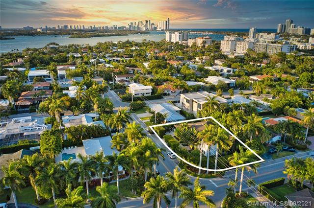 Newly built architecturally timeless residence located in one of South Florida’s most desirable neighborhoods, Bay Harbor Islands. This estate style property is elegantly walled & surrounded by mature tropical foliage offering complete privacy. The 2 story home features dramatic entry w double volume ceilings, luxurious master suite w spa-like bath & stunning closet. A wonderful footprint w 4 bdrms upstairs, 3 downstairs, enormous chef's eat-in bar-style kitchen which flows to the outdoor dining area & zen inspired pool w covered outdoor terrace. Situated on a rare corner lot offering multiple places to play or relax & enjoy the Florida lifestyle. Prime location within a mile to Bal Harbour shops, beaches, houses of worship, Surfside & A+ schools. Click on virtual tour link to watch video.