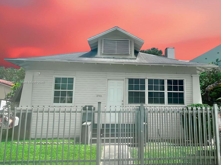 Prime investment opportunity in Miami’s growing Health District / Allapattah area! Income-producing property on a 6,950 SF lot with T4-R zoning (3900 – Multi-Family 38-62 units/acre). Features 3 structures: Main house (1,161 SF), guest house (537 SF), and detached structure built in 2006 (420 SF). Total living area approx. 2,096 SF. Currently generating solid rental income with room for increased returns or redevelopment potential. Ideal for investors looking to build multifamily, townhomes, or a small apartment project in one of Miami’s most dynamic growth zones. Close to River Landing Shops, Jackson Memorial, and Marlins Park with easy highway access. Buy and hold or redevelop – win-win either way!