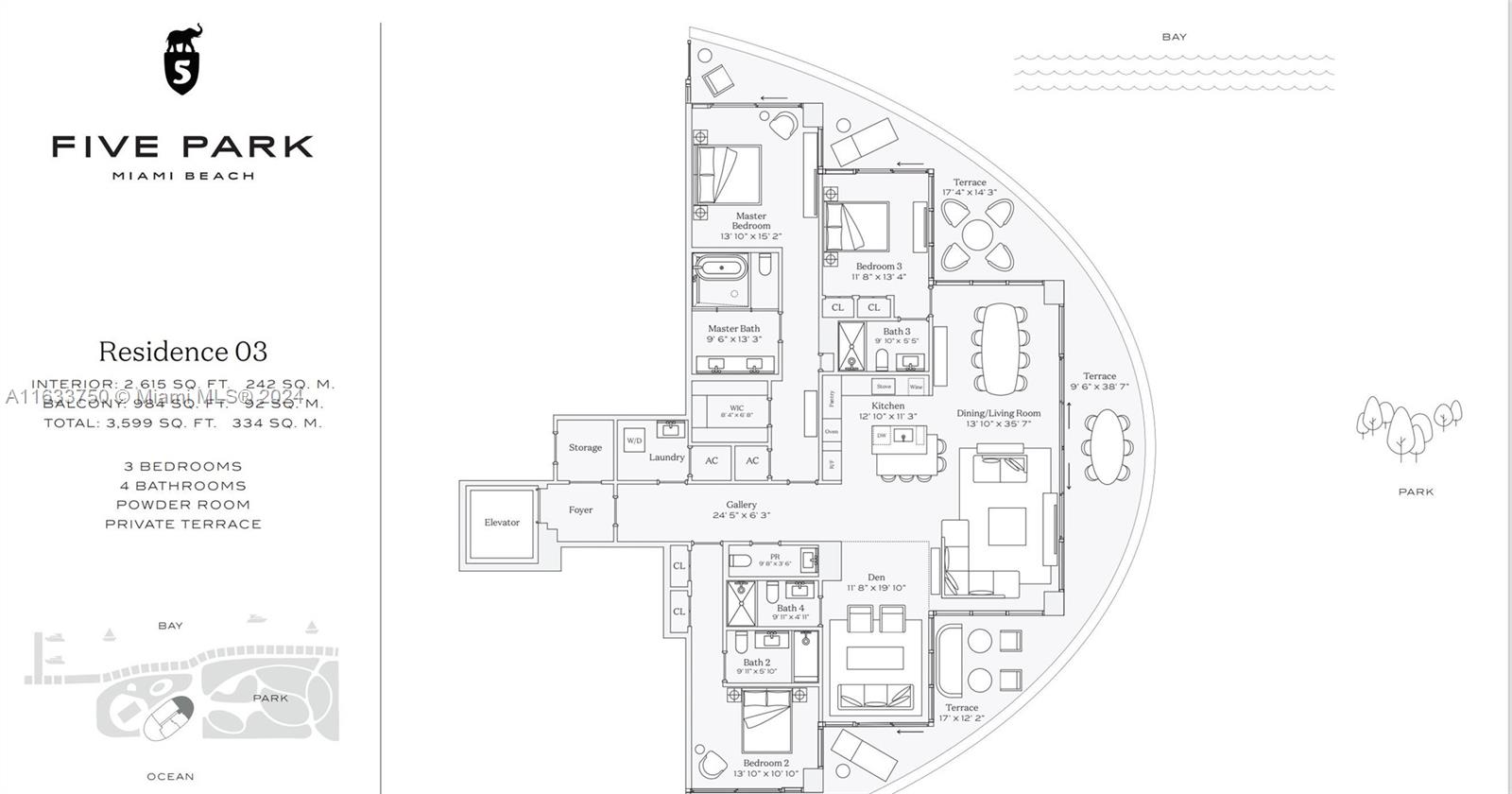 Five Park Miami Beach - Residential