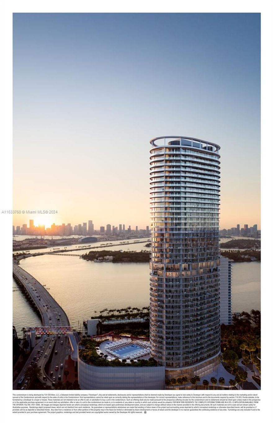 CANOPY RESIDENCE on the 30th floor - 11ft ceilings - two assigned parking spaces - 3 Bedrooms, 4Bathrooms. FIVE PARK Miami Beach unites timeless glamour with a new approach to development. A 48-story tower - the tallest in Miami Beach - with an array of services & amenities including a Five Park Beach Club located in the South of Fifth neighborhood with transportation provided by house car, and a three-acre shaded Canopy Park with Monstrum playground, outdoor gym, running track, dog park & more. Delivery this year. Inquiry about inventory available.