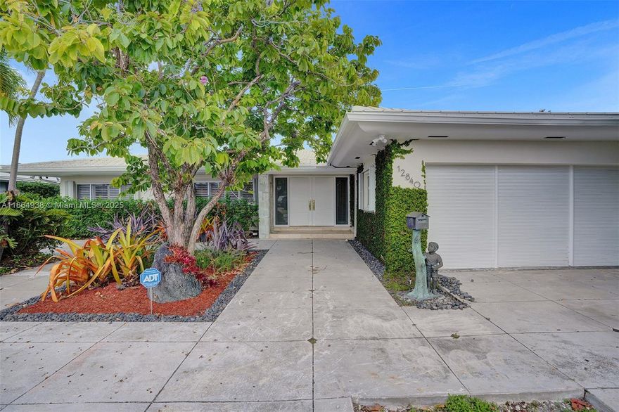 Live the boater's dream in gated, prestigious Keystone Point. This island 5 home features a 75' dock with no fixed bridges and one minute to open bay. You'll also enjoy a 15x30 swimming pool. The comfortable, open-concept interior boasts a spacious kitchen, roomy master bath and closet. You'll find Crema Marfil marble throughout the main living area and master bath. Located minutes from Bal Harbour shops, beaches, restaurants and more. This home is offered partially furnished or unfurnished and allows for rapid approval. Must see!