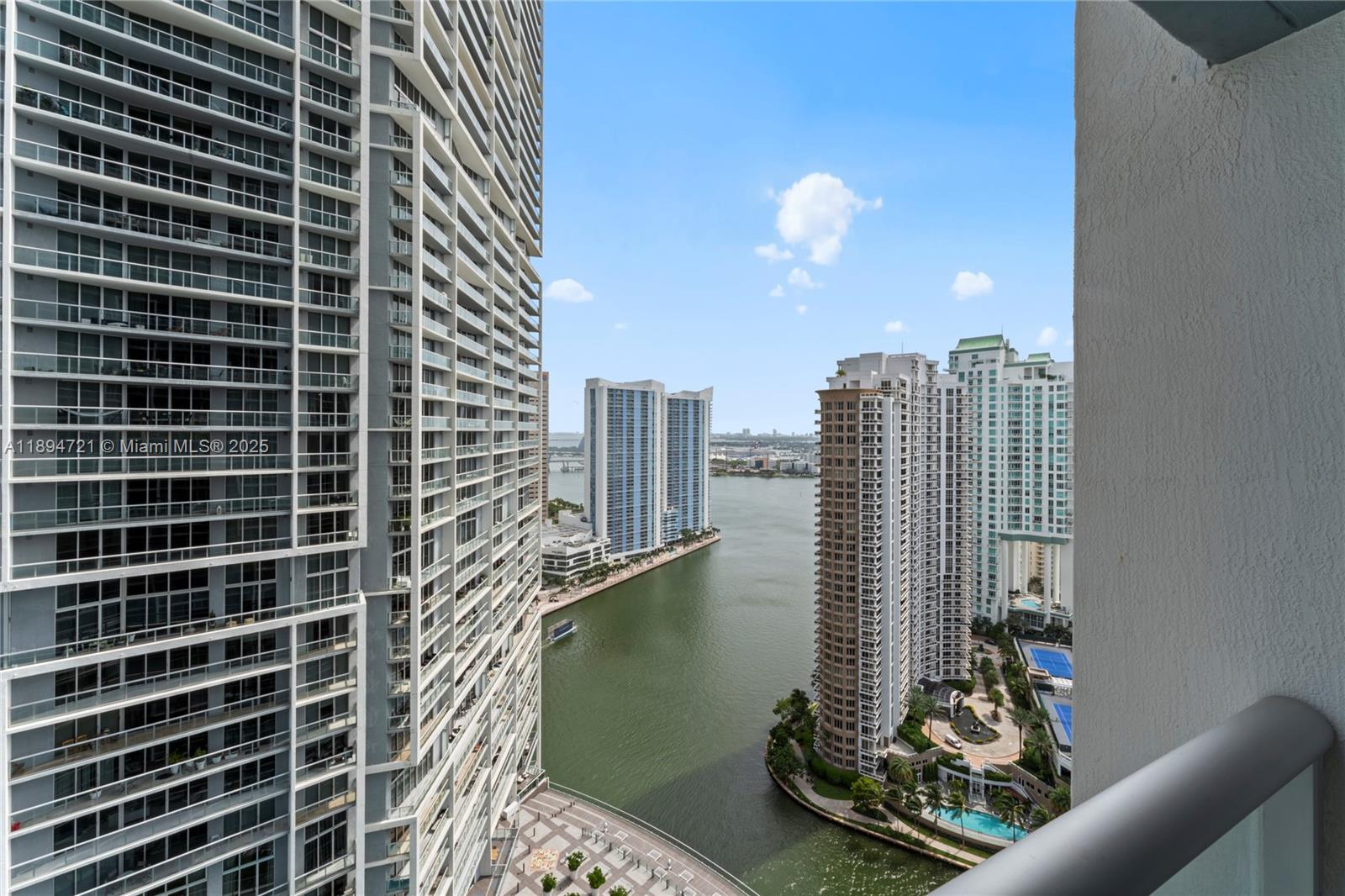Experience luxury living in the heart of Brickell with this turn-key, high-floor modern residence. Enjoy stunning northeast-facing views of Biscayne Bay, the Atlantic Ocean, and resort-style pool deck. The unit features elegant porcelain flooring, sleek kitchen with premium SS appliances and custom cabinetry, plus an in-unit washer and dryer. Amenities include a full-service spa, 300-foot Olympic pool with towel service, oversized hot tub, state-of-the-art fitness center with classes, secure package room with lockers, on-site grocery store, EV charging stations, 24/7 security, concierge, and acclaimed restaurants. Located steps from Brickell City Centre, top dining, shopping, and nightlife, with easy access to expressways, airports, and beaches. Tenant occupied; balconies under renovation.