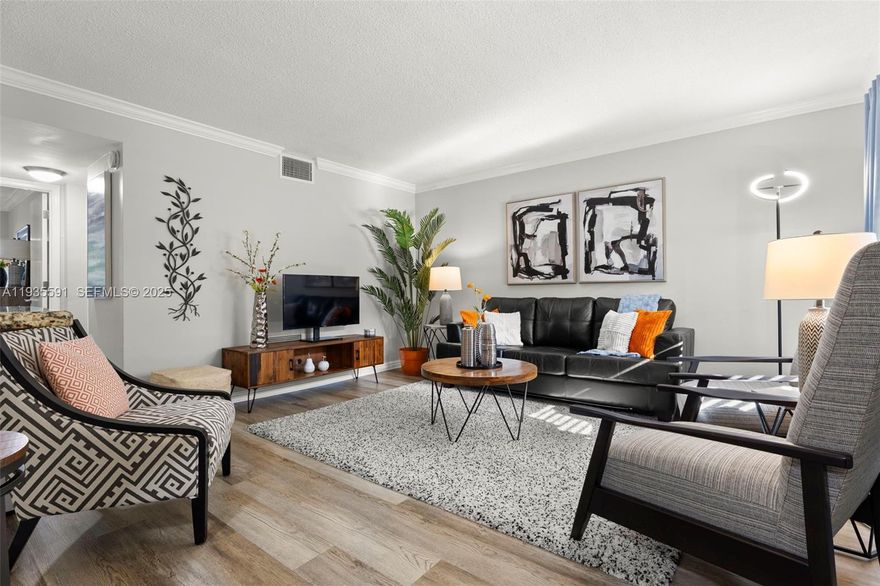 Tucked quietly toward the rear of a well-maintained community, this beautifully renovated 2-bedroom residence offers a peaceful retreat just moments from the energy of Wilton Manors. Positioned away from the main road, the home enjoys exceptional privacy and reduced noise while remaining within a short walk of Wilton Drive’s renowned dining, boutique shopping, vibrant nightlife, and year-round festivals. The community is gated, has camera surveillance, and hurricane impact windows throughout offering superior protection and noise reduction.
The thoughtfully designed layout features two bedrooms, one bath, and approximately 750 square feet of comfortable living space. Community amenities include a sparkling pool, outdoor grilling area, and on-site laundry facilities, providing a relaxed, low-maintenance lifestyle.
Offered unfurnished at $239,000 or fully furnished for a turnkey option at $244,000, this residence is ideal for year-round living, seasonal enjoyment, or investment ownership. Enjoy the rare combination of quiet seclusion and walkable access to one of South Florida’s most dynamic and sought-after neighborhoods, all just 10 minutes from Fort Lauderdale beach, Las Olas shopping.