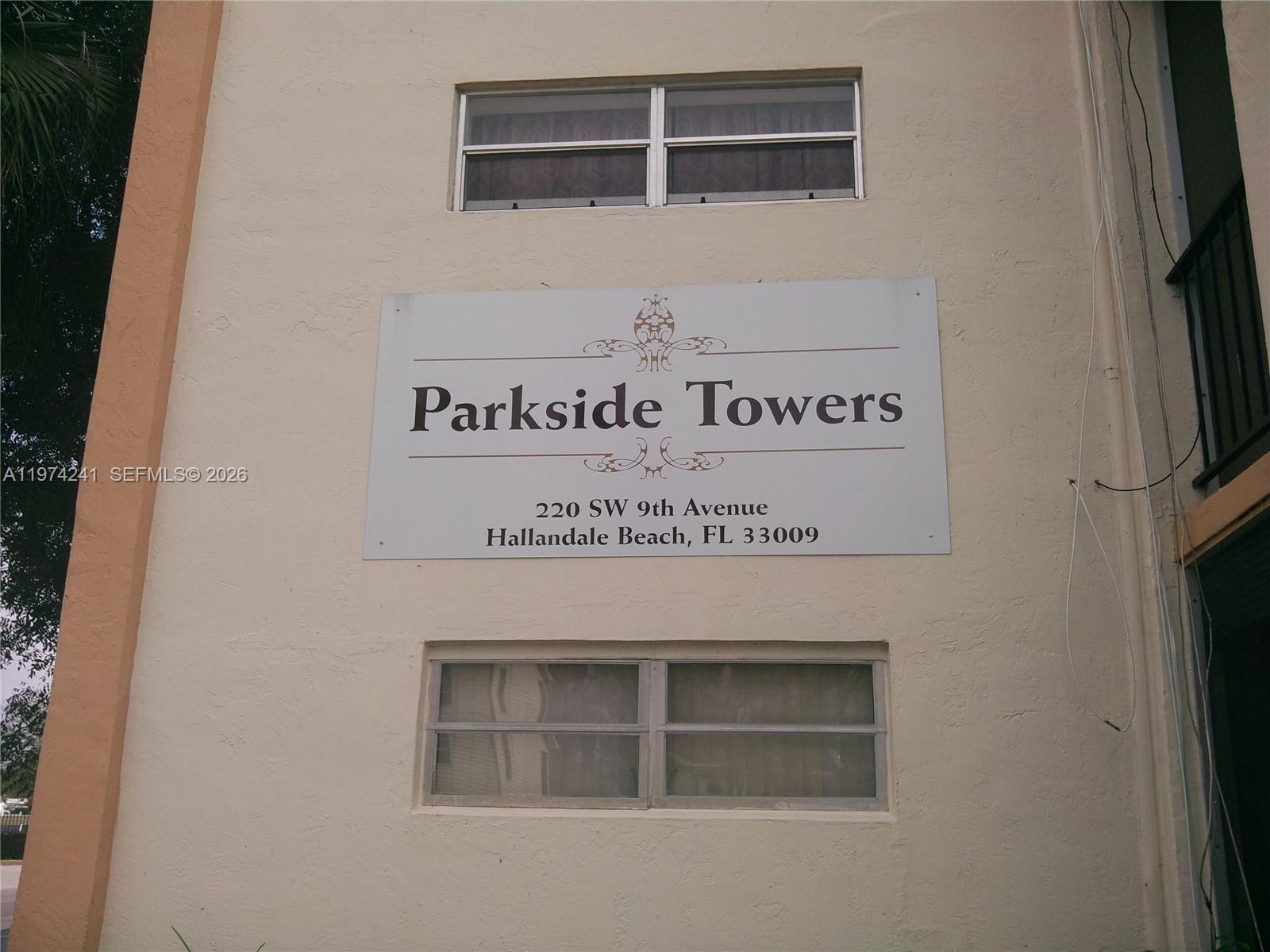 PARKSIDE TOWERS CONDO - Residential