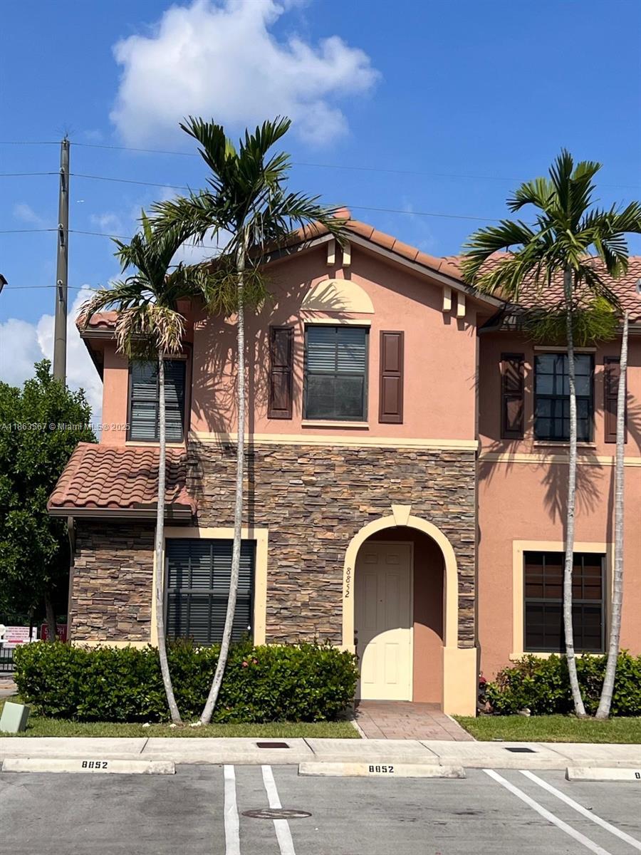 This immaculate townhouse is located in one of Hialeah's most prestigious gated communities, with a prime location near the 75 and Palmetto expressways, shopping centers, and restaurants. Relax in your spacious private patio, and enjoy the community pool, gym, and clubhouse. We present all offers.