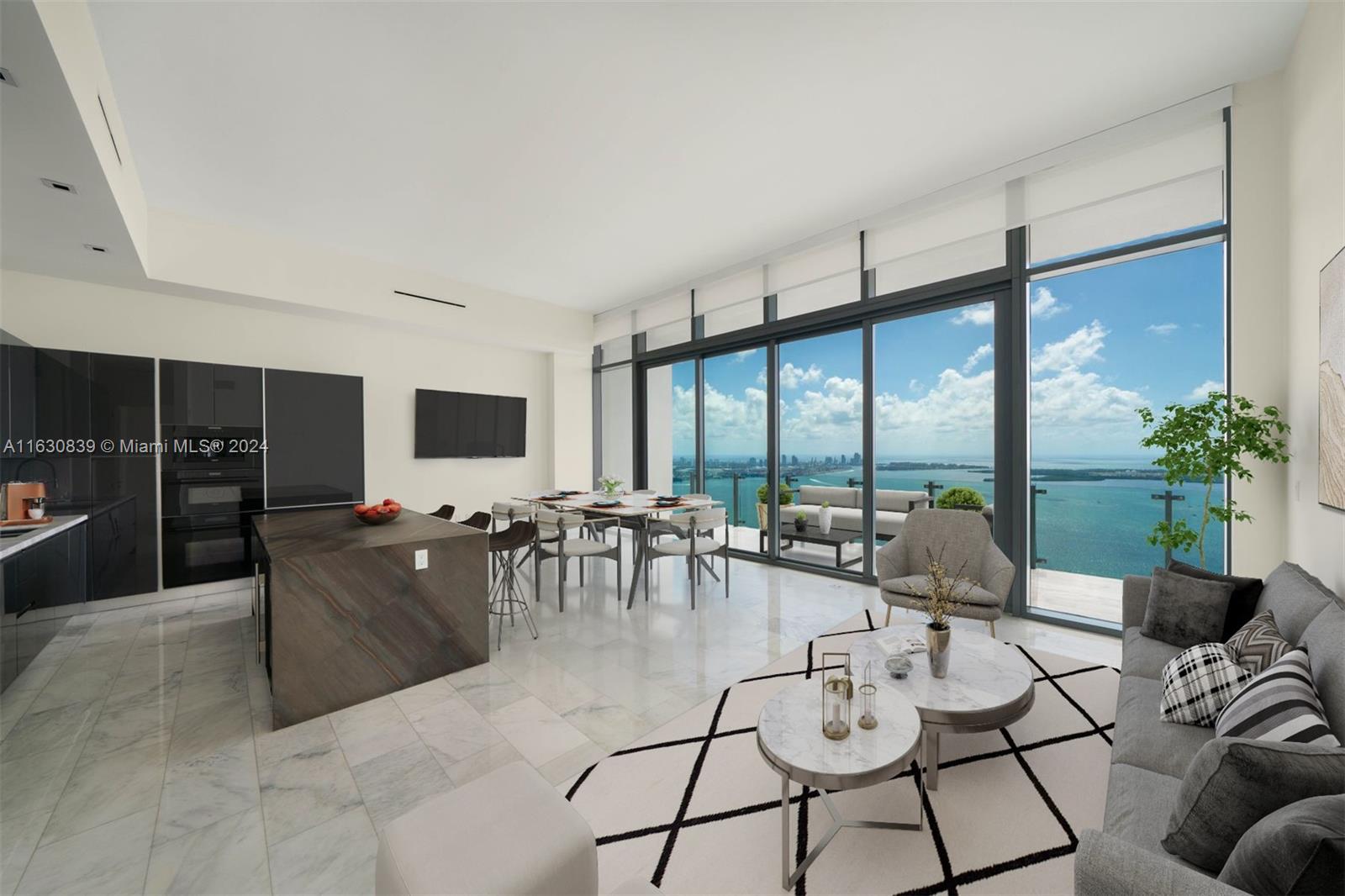 Property for Sale at 1451 Brickell Ave 5302, Miami, Broward County, Florida - Bedrooms: 3 
Bathrooms: 4  - $3,800,000