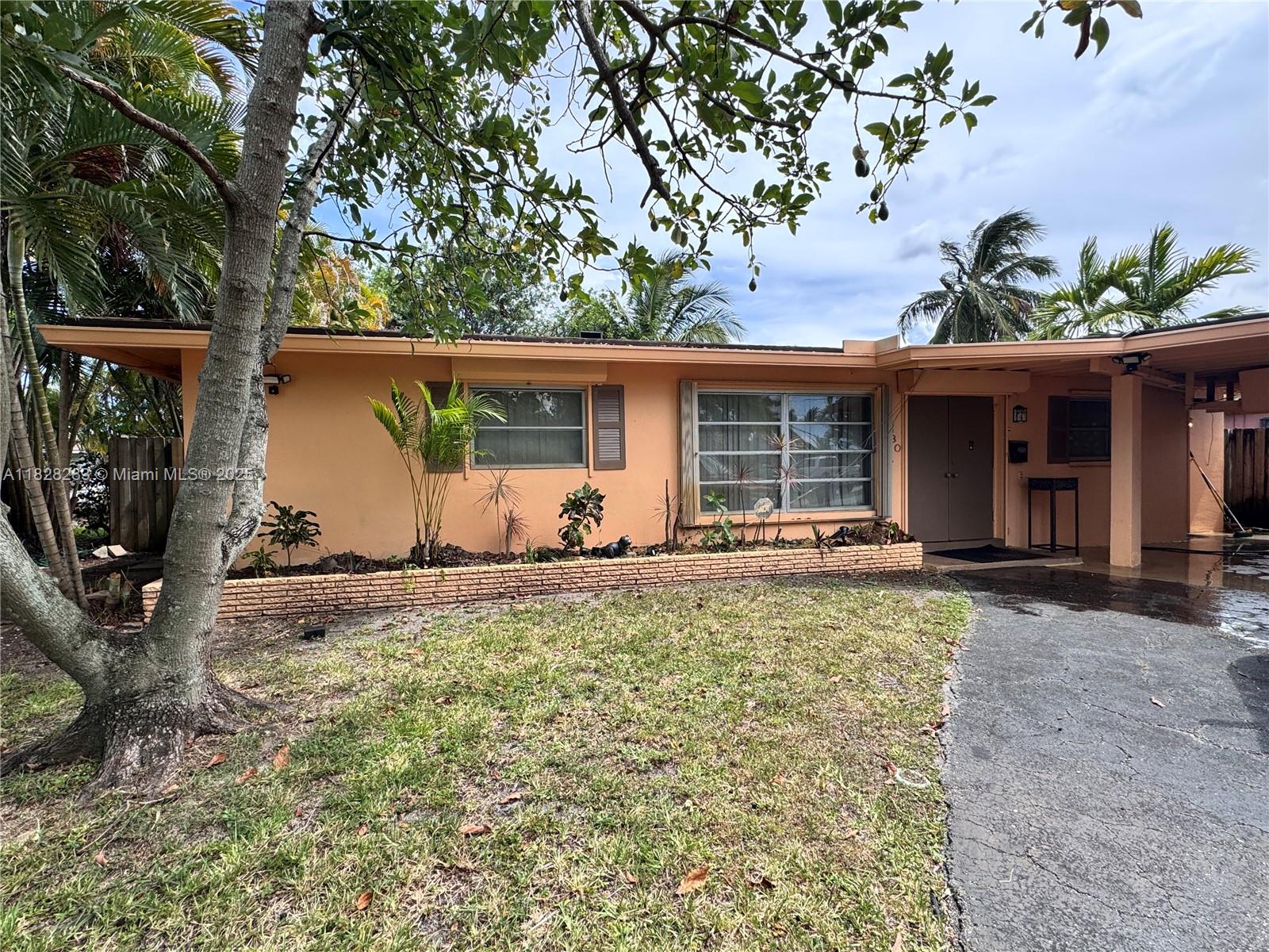 ATTENTION INVESTORS AND FLIPPERS : ESTATE SALE, PRICED TO SELL. This 3/2 waterfront home offers 1,224 sq ft under air. An estate sale opportunity with solid bones, it features a pool and a nearly new jacuzzi (just 1 year old). Located on a canal with fixed bridges to the ocean. Ideal for renovation or a full transformation, this property is a rare find with water access. Don’t miss your chance to unlock the potential of this South Florida gem. Cash only. Priced to move!