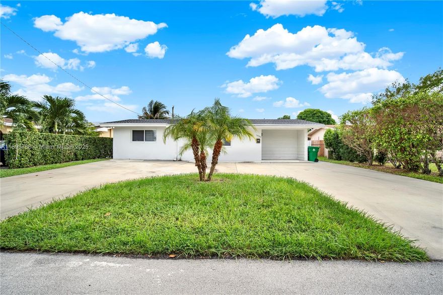 Look not further, the property has 4 bedroom and 3 bathroom, this home is an incredible opportunity for either first time home buyer or investors. The property feature  large backyard with plenty of space for pool. Impact windows and doors, tankless water heater, roof from 2022, spacious driveway. The house is completely remodeled, floors, bathrooms, kitchen.